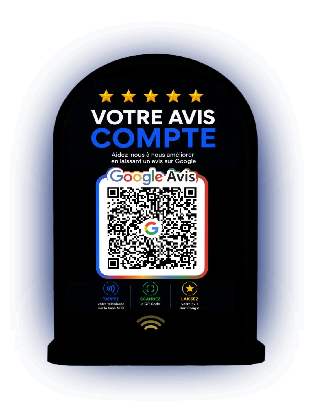 HeroLink  Stand Google Avis NFC / QR