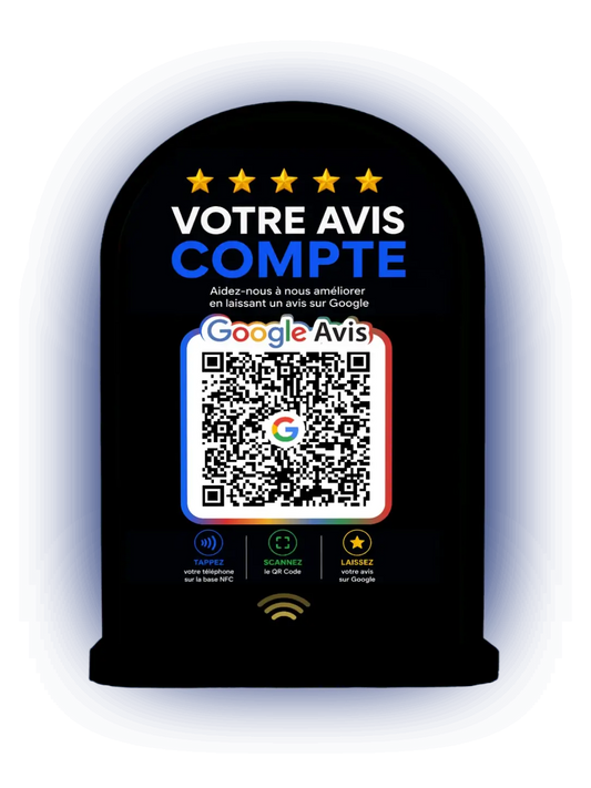 HeroLink  Stand Google Avis NFC / QR